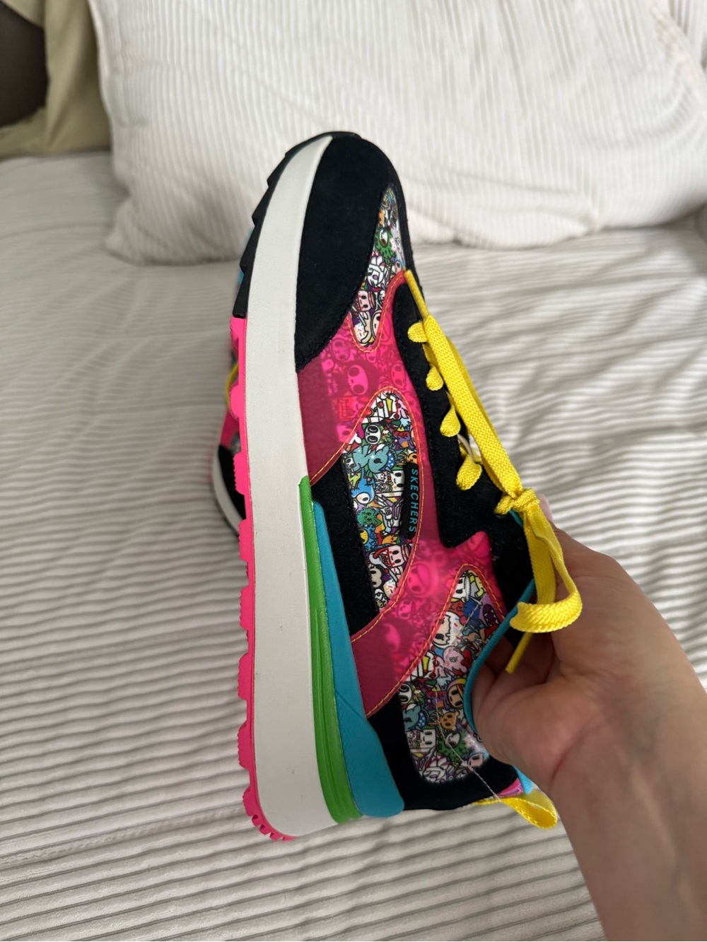 Tokidoki X Sketchers Sneakers Sunny Street / Unicorno Ave Multi SZ 9.5 NWOT - Picture 4 of 7